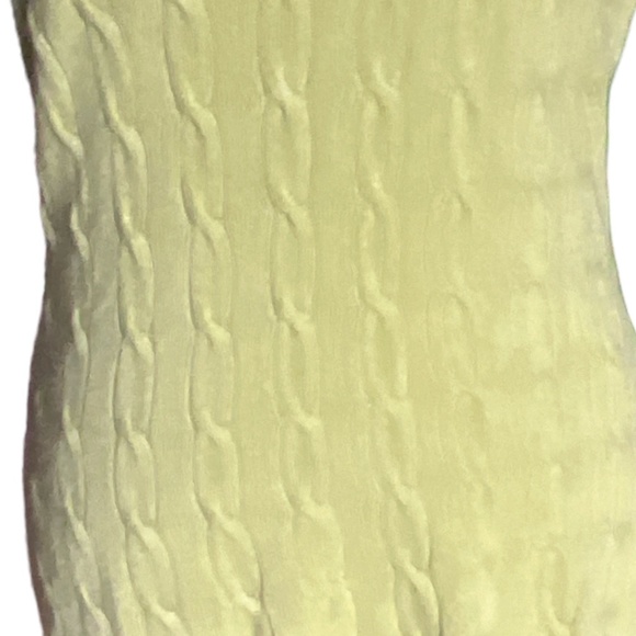 NEW YORK & COMPANY WOMEN’S LIME GREEN KNIT SHORT SLEEVE V-NECK VEST STYLE - Picture 5 of 7